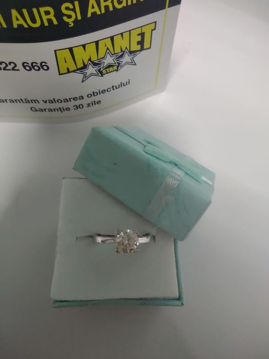 Inel aur alb 14k (efn)