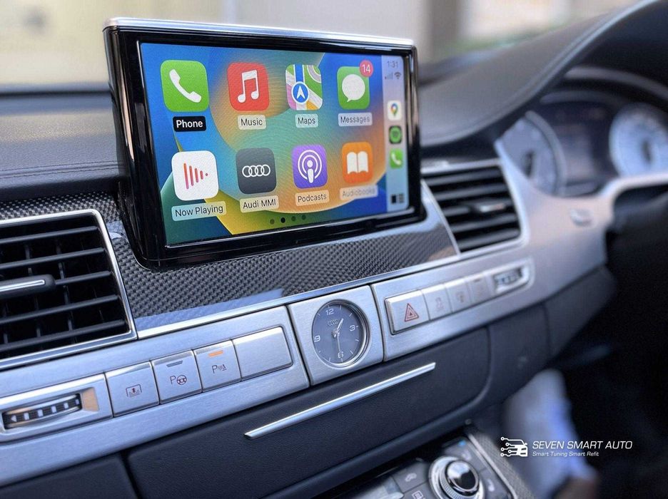 Безжичен Apple Carplay /Android Auto за Audi A8 D4 2011-