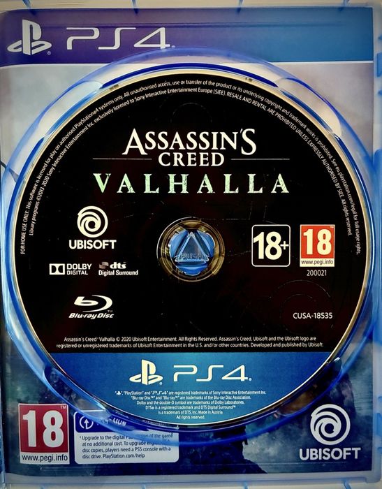 ***Assassin's Creed Valhalla | Ubisoft PS4 / PS 4 / PS5 / PS 5
