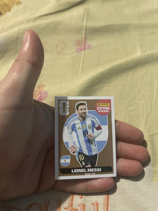 Extra sticker Messi Bronze Panini World Cup 2026