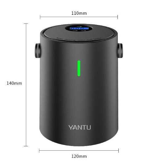 12V 150PSI 100W 6.5А 4500mAh Вградена Батерия LCD Екран Въздушен Компресор Автоматична Помпа Гуми Кола Мотор Автомобил Велосипед Лодка Въздушен Матрак
