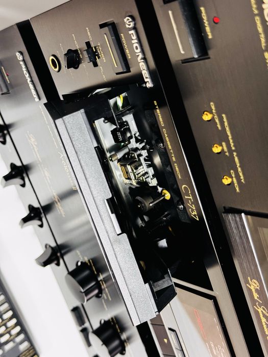 Deck de colecție PIONEER CT-737, 3 HEAD,Bias,Japan,servisat-ca Nou !