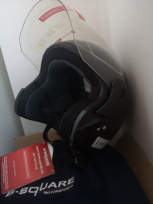 Casca noua protectie moto scuter atv B- Square omologata