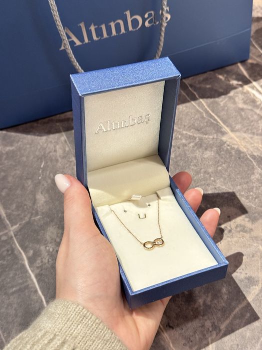 Колие Altinbas 14К с диамант