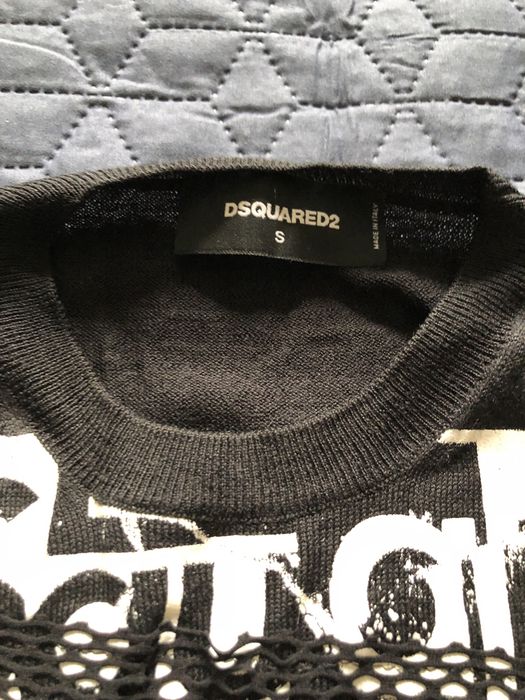 Дамска черна блуза DSQUARED2