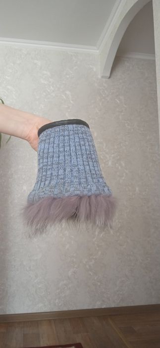 Зимняя шапка натуралка