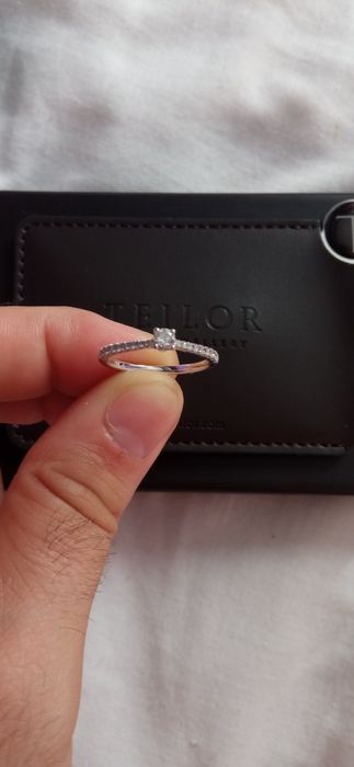 Inel logodnă cu pietre