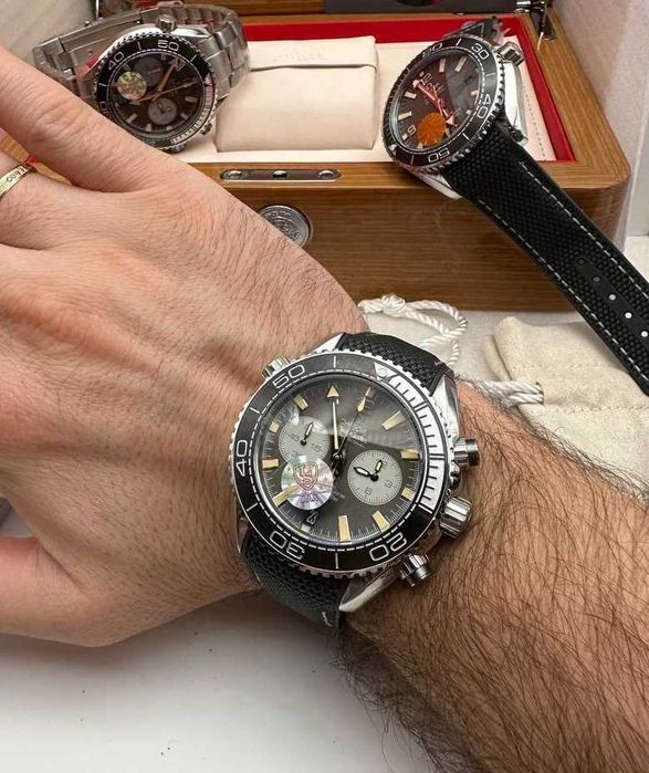 Omega Seamaster хронограф / сив