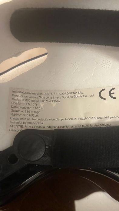 Casca protectie copii bicicleta trotineta marime S