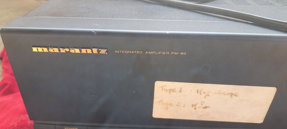 Amplifier Pm-80 Matantz