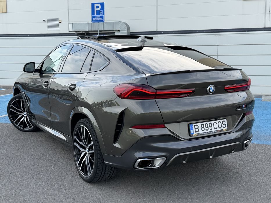 BMW X6 M Pachet * 4.0i * Piele Rosie * Swarovski