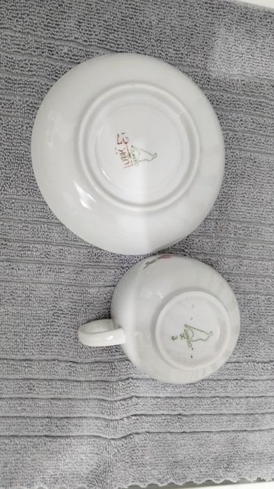 Продам чайные пары. Советской эпохи. "Дулево". Фарфор.