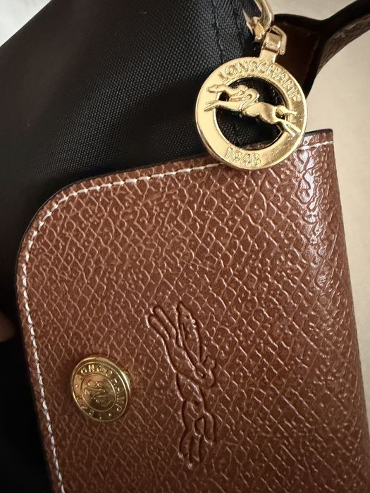 Черна дамска чанта Longchamp