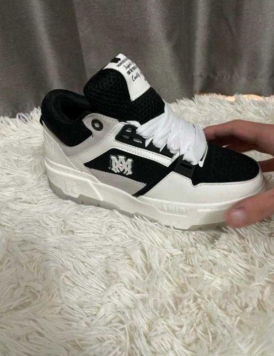 Adidasi Amiri Ma-1 unisex dama si barbati Colet cu Deschidere