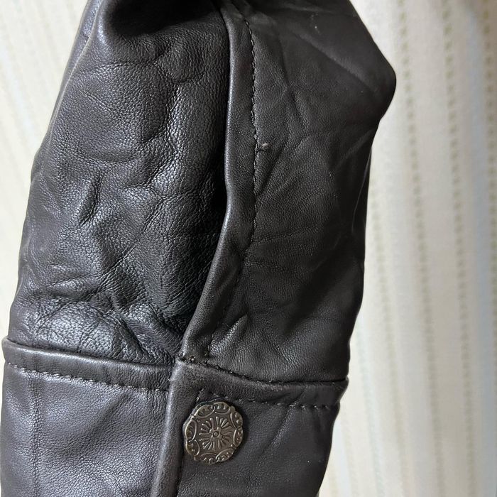 Кожаный плащ