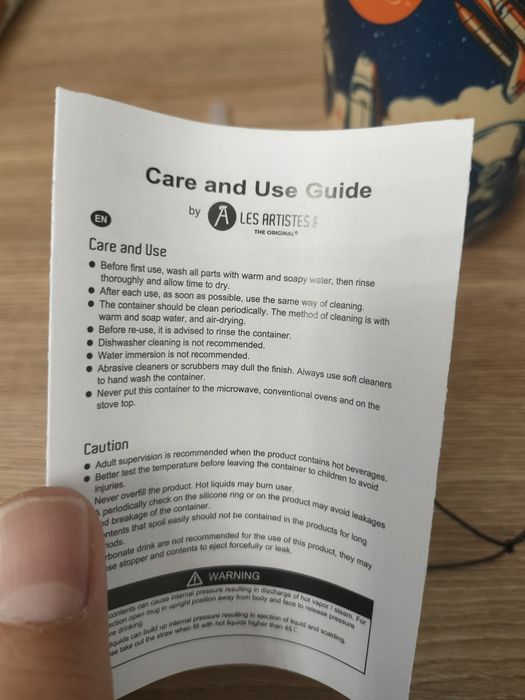 Бутылка NASA оригинал