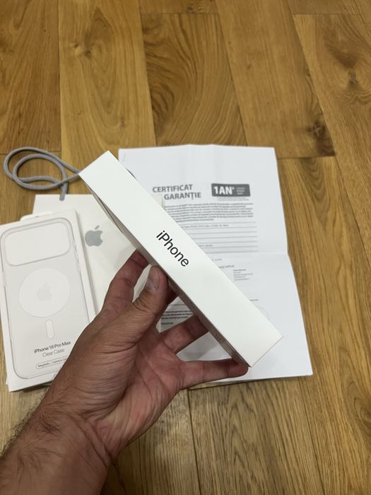 Iphone 18 pro max 512gb black sigilat