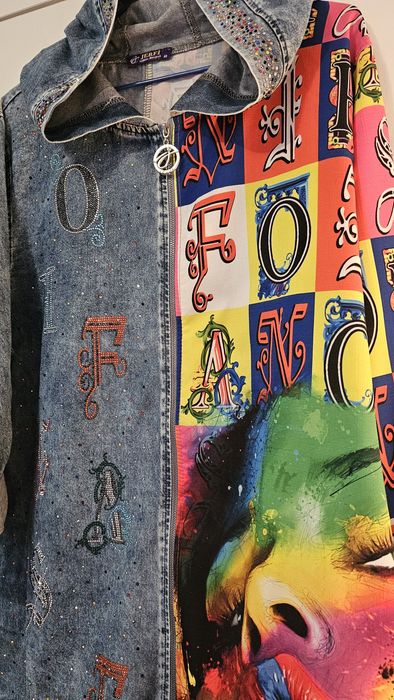 Дънково яке oversized