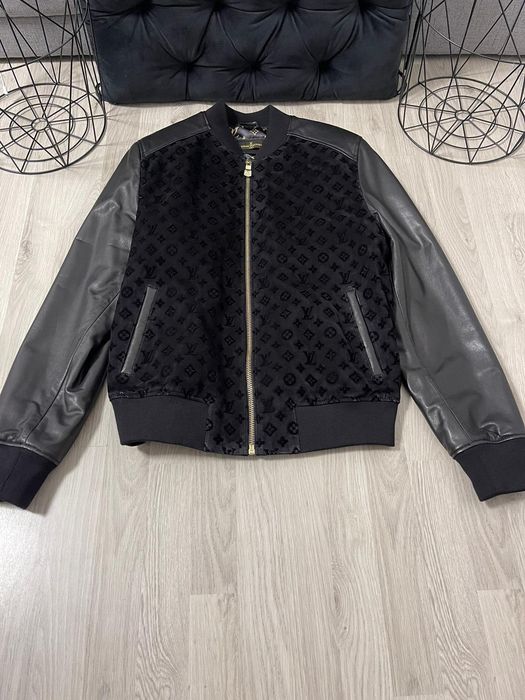 Geaca piele Louis vuitton Top calitatea premium