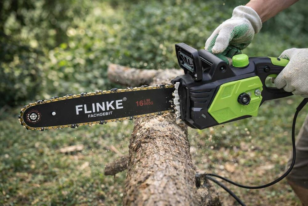 Fierastrau electric FLINKE 3200W lama 40 cm ungere automata