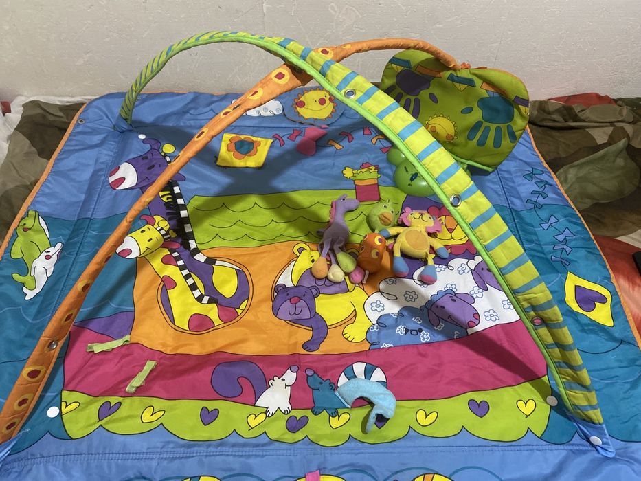 Развивающий коврик Tiny love зоосад