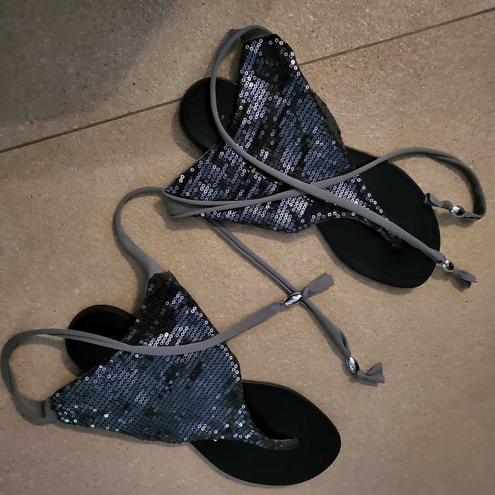 Sandale romane elegante, talpa piele naturala, 39, SUA