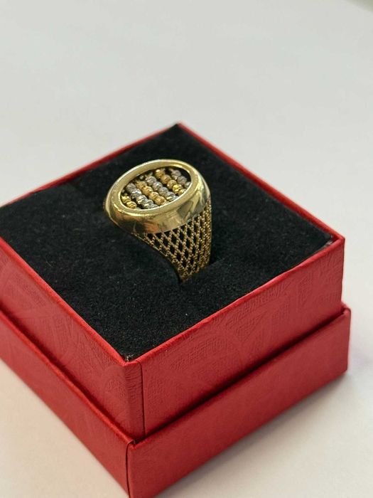 *** Уникален *** Златен пръстен 14к 3.92 гр