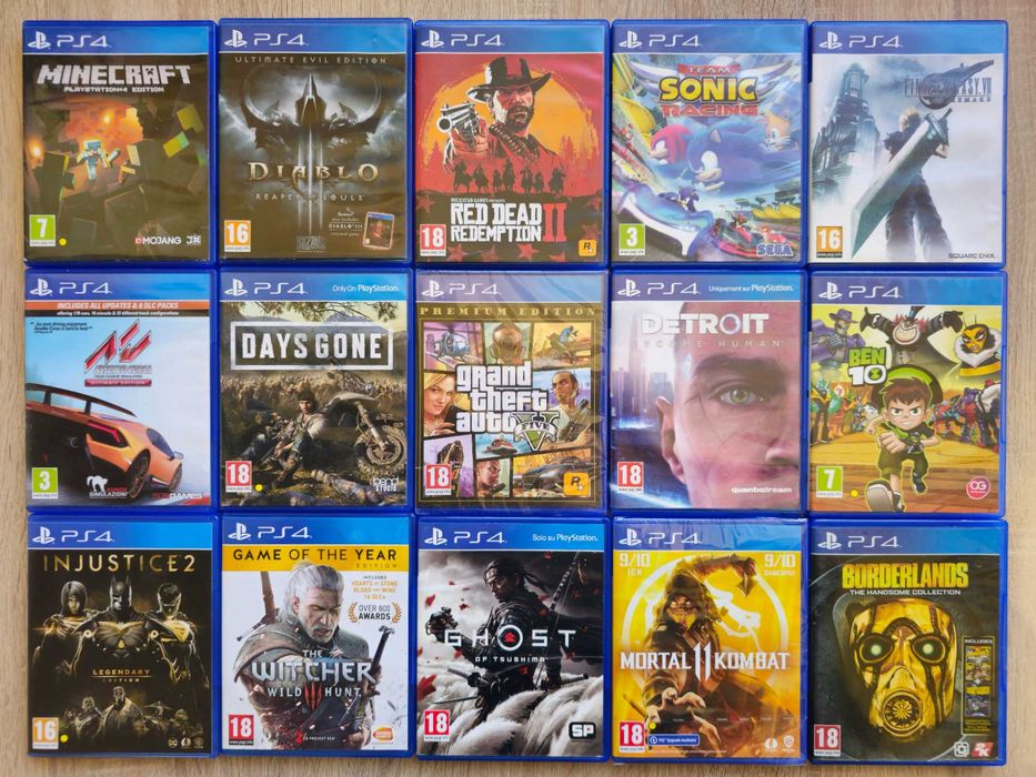 Игри за PlayStation 4 PS4 ПС4 PlayStation 5 PS5 Pro ПС5 Плейстейшън!!!