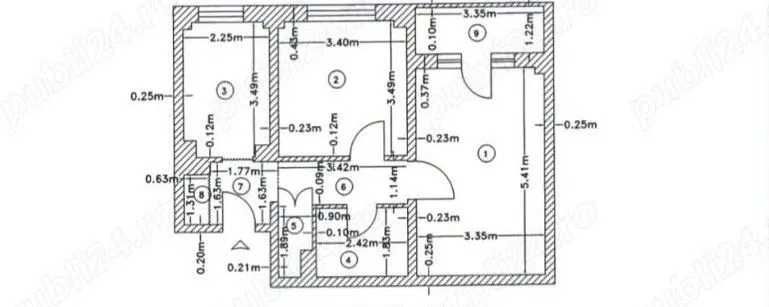 CRANGASI-ZBOINA NEAGRA LIBER 2 camere etaj 8 85990eur