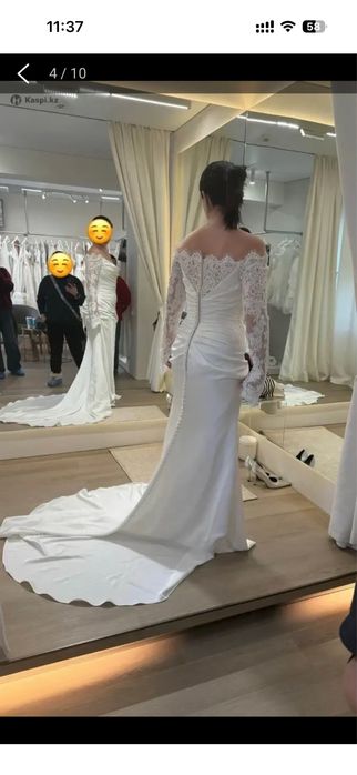 Свадебное платье фата в подарок