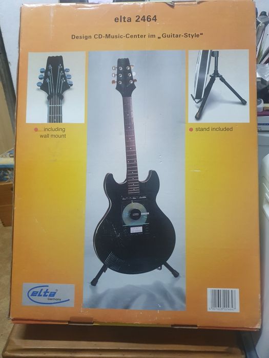 Ретро CD музикална система КИТАРА  elta 2464