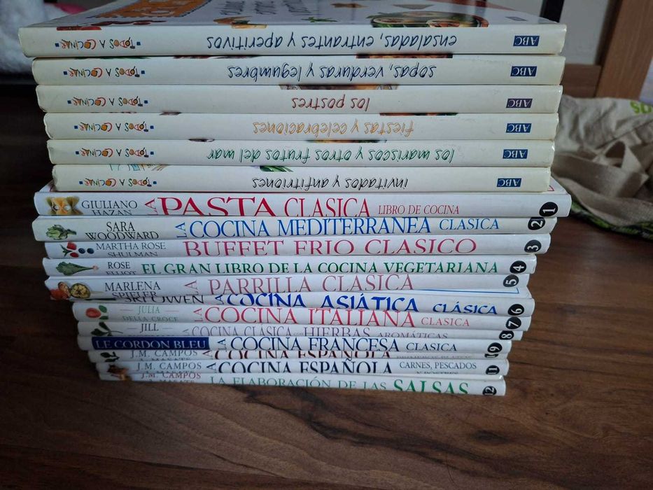 Готварски книги на испански език