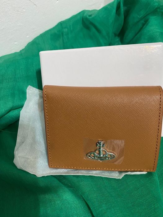 Portofel Vivienne Westwood maro deschis