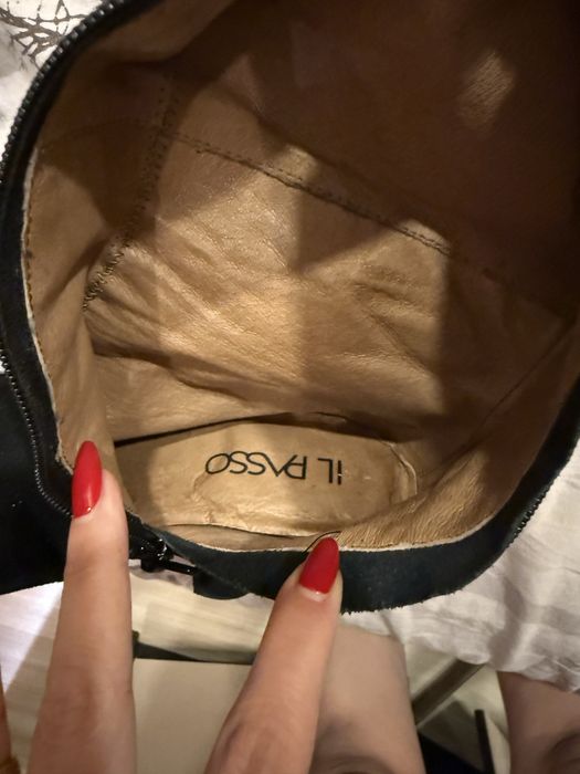 Cizme lungi Il passo piele