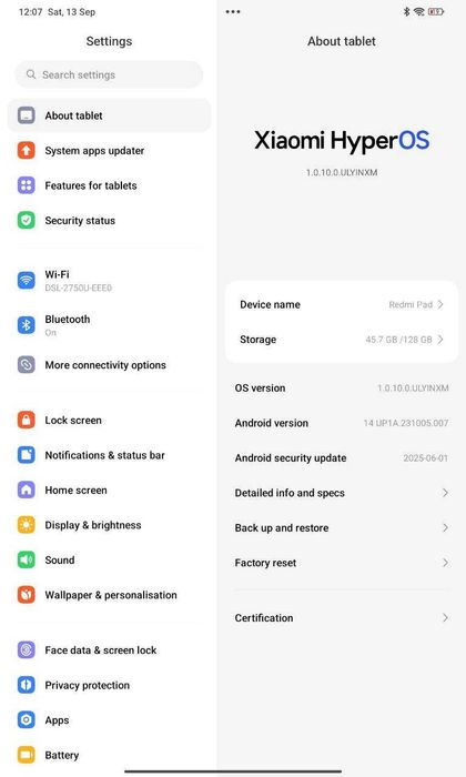 Redmi Pad 4+2/128 GB