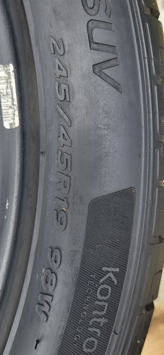 2 anvelope 245 45 19 hankook evo2 2021 5mm