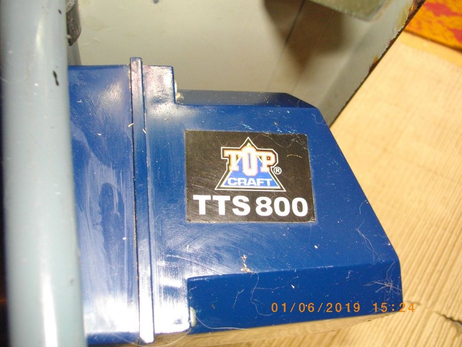 ф205мм Разгъващ 800W Ел.Настолен Циркуляр Немски 2001г Top Craft TTS80