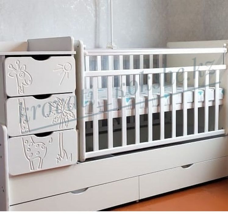 Кровать детская бортики