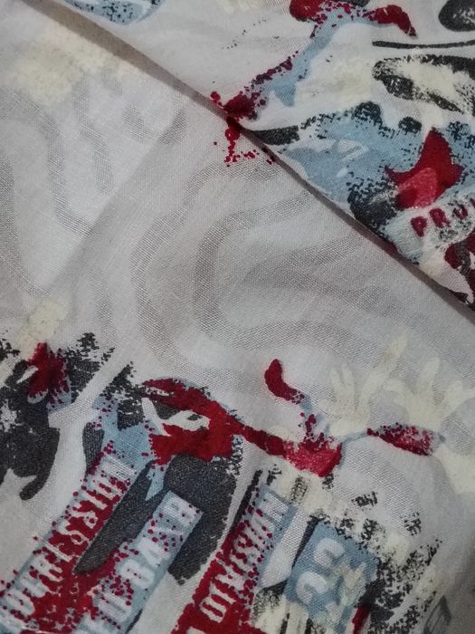 Летняя рубашка с принтом, с биркой