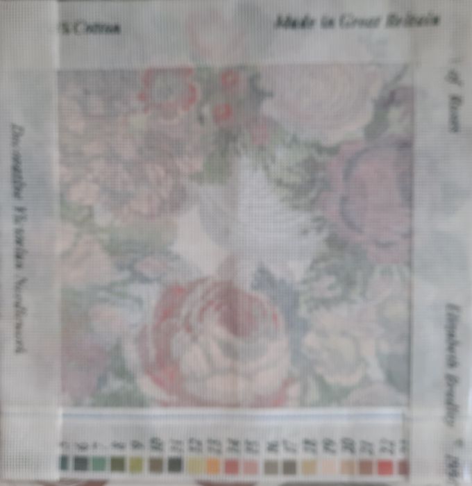 Гоблен "Рози" за шиене с вълнени конци