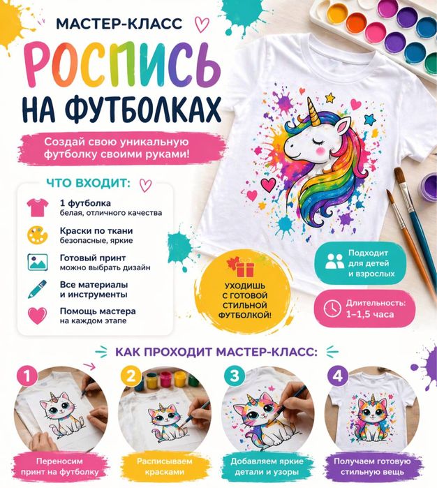 Мастер-класс выездные по Ташкенту