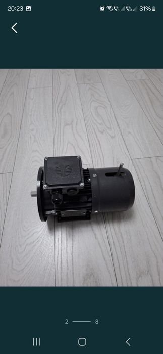 Motor cu electrofrana NOU 380v÷0,37kw