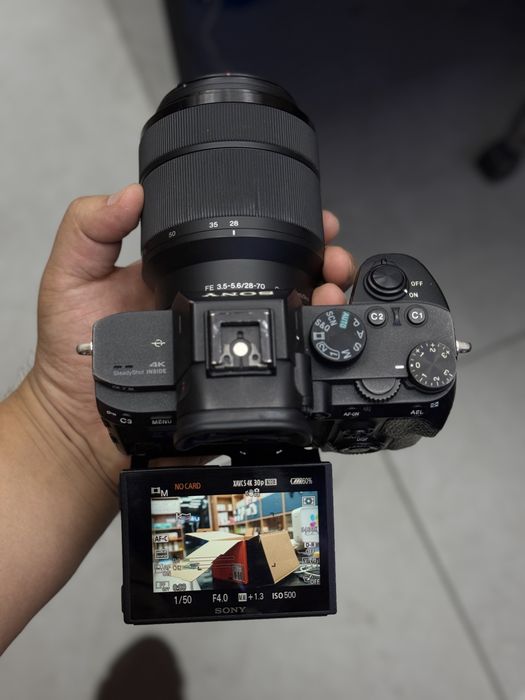 Sony A7 III 4K 28-70mm OSS FullFrame | iphone | canon