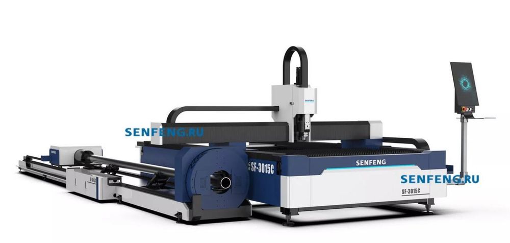 SENFENG PRO SF3015C 3000W lazer  + quvur kesish moduli | 2025-yil