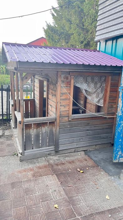 Продам детский деревянный домик