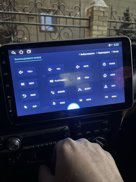 магнитола андроид + jvc