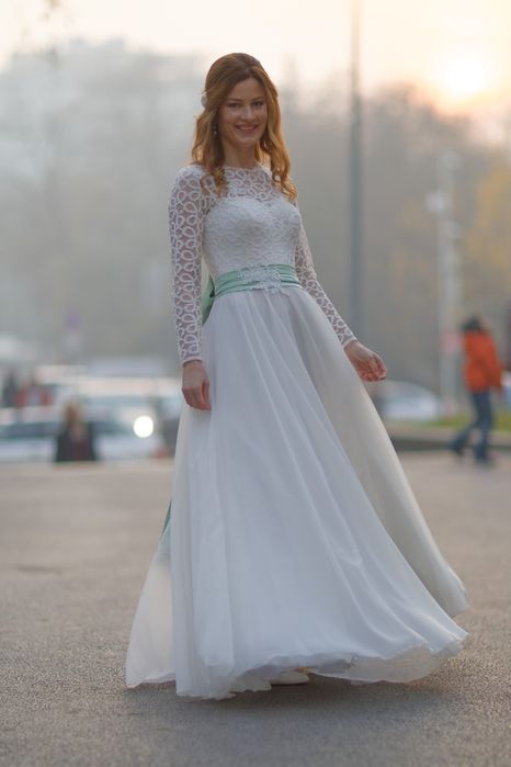 Красива булчинска рокля