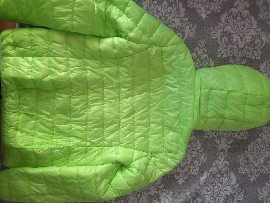 Geaca dama mar M verde fosforescent