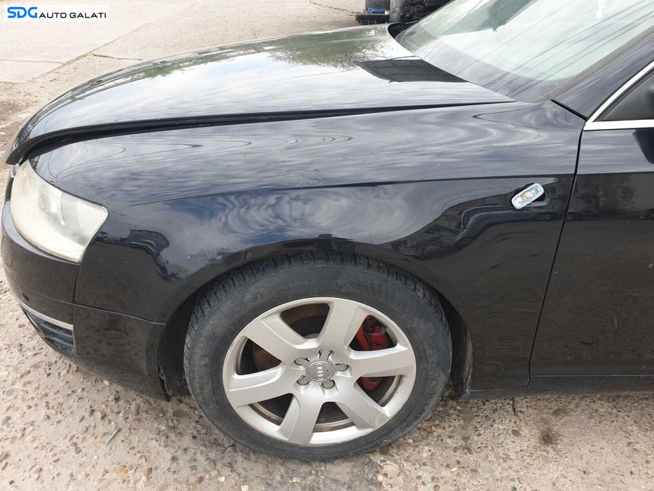 Aripa Stanga Fata cu Imperfectiuni Audi A6 C6 4F 2005 - 2008 Culoare LZ9Y [C5579]