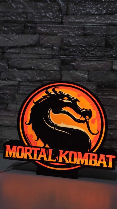 Lightbox/lampa Mortal Kombat